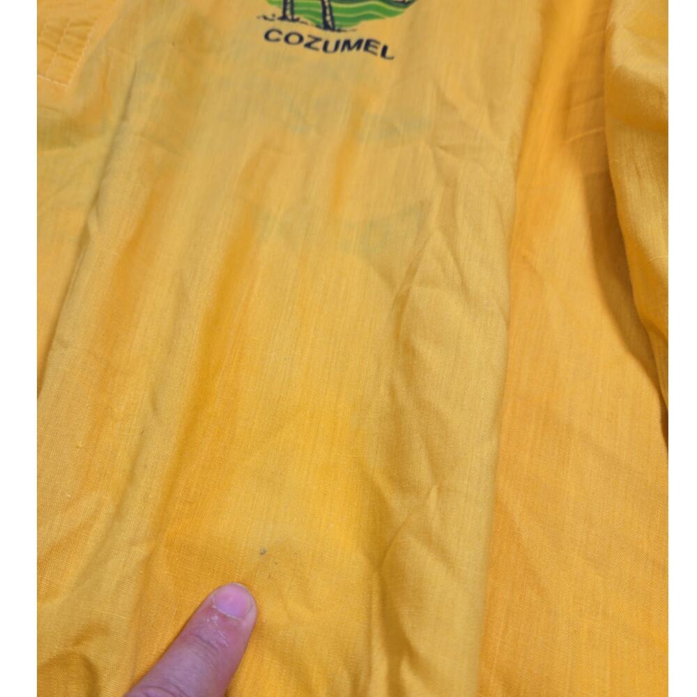Vintage Cozumel Mexico Vacation Shirt | Size 42 (Large) - Picture 5 of 8